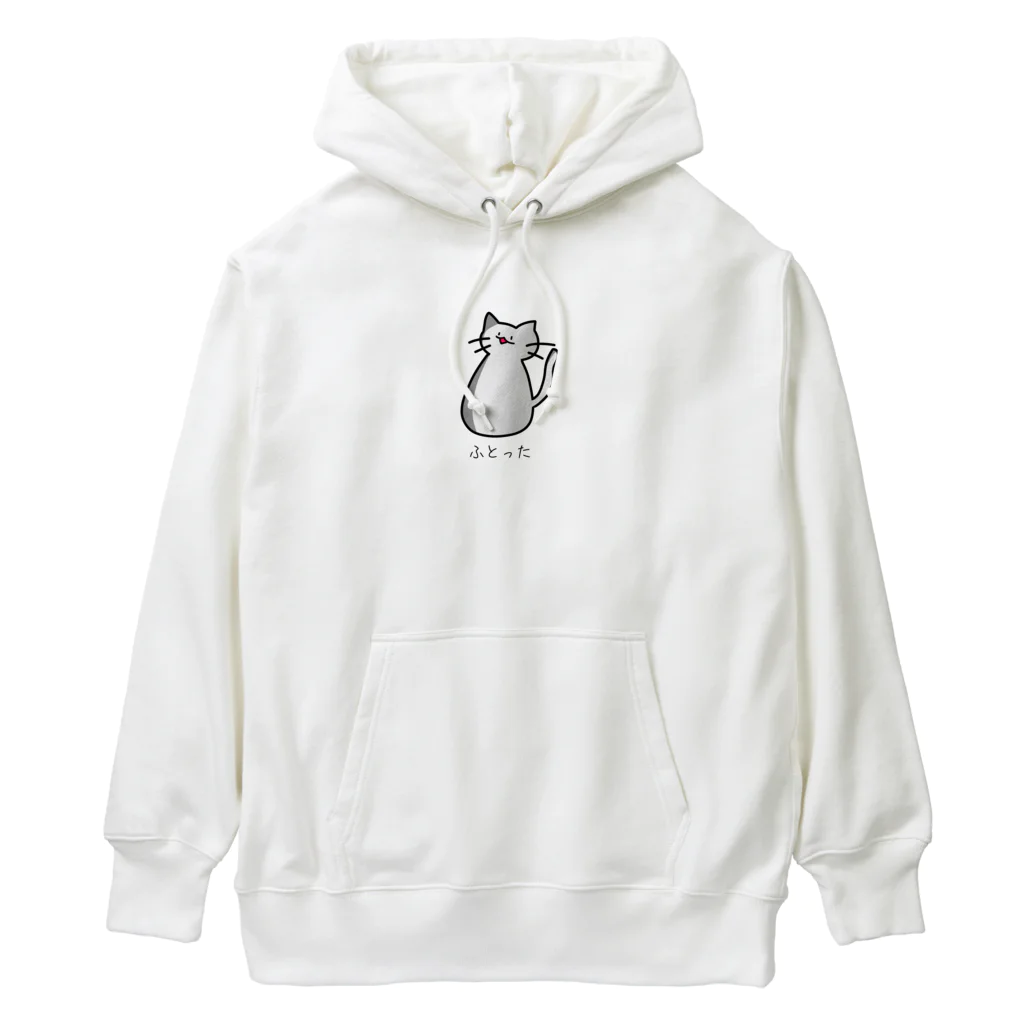 にゃー君の太った（かもしれない）ねこちゃん Heavyweight Hoodie