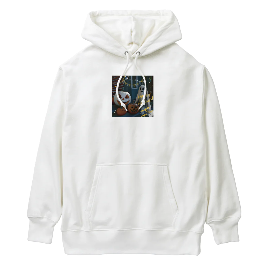 いらすとグッズのハッピーハロウィン Heavyweight Hoodie