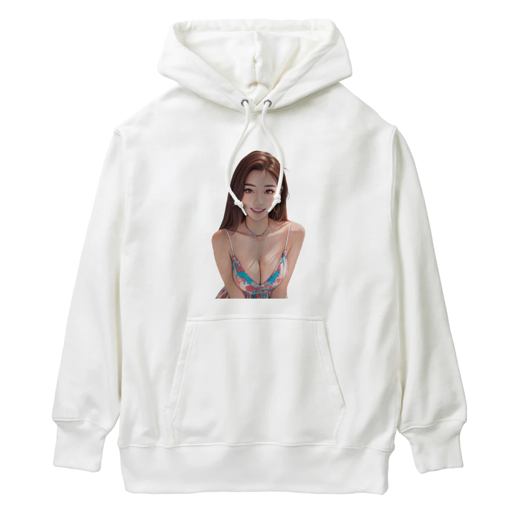 bitpiyoの綺麗なお姉さん Heavyweight Hoodie