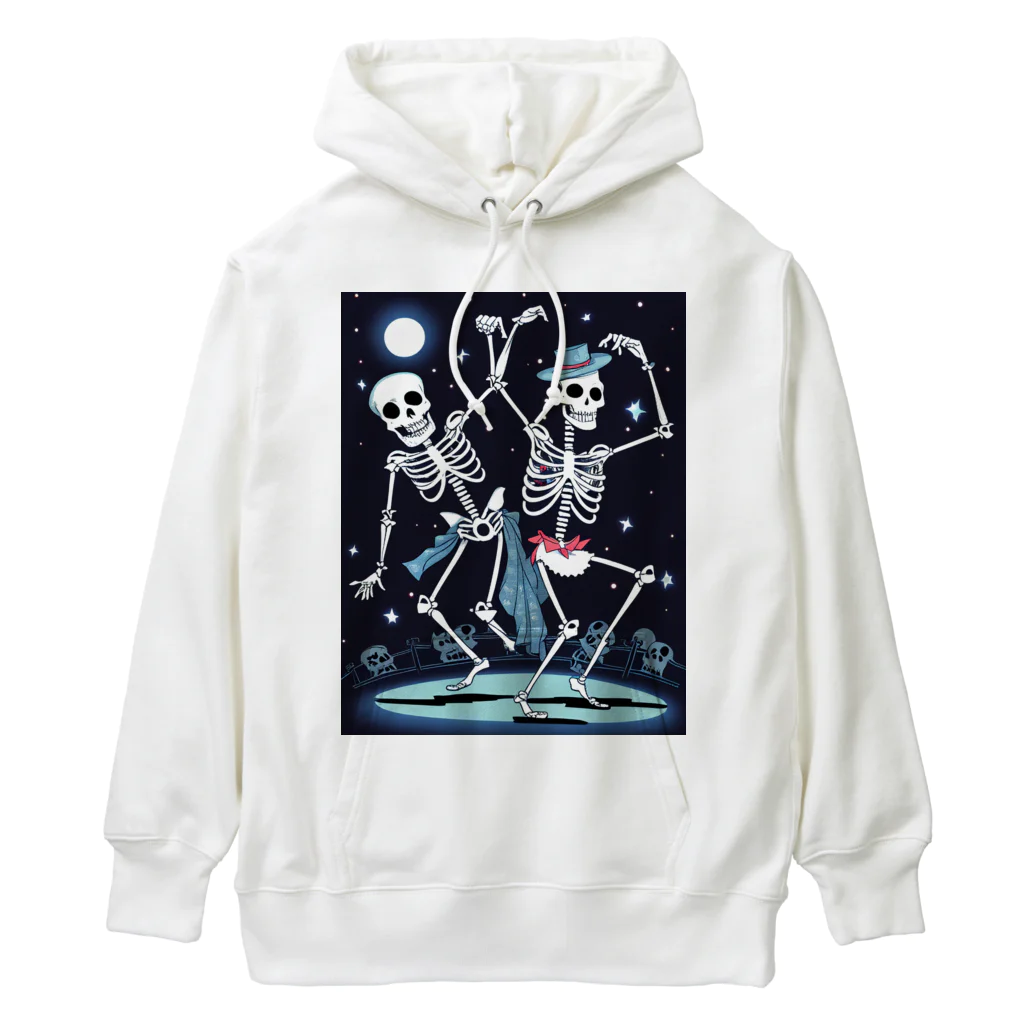 seasun011のハロウィンスケルトンダンス03 Heavyweight Hoodie