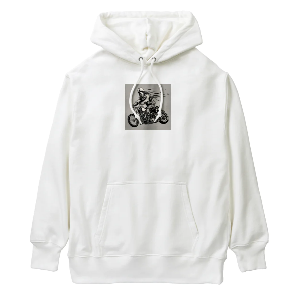 oi_0806のバイクチョッパー走ってる姿渋い Heavyweight Hoodie