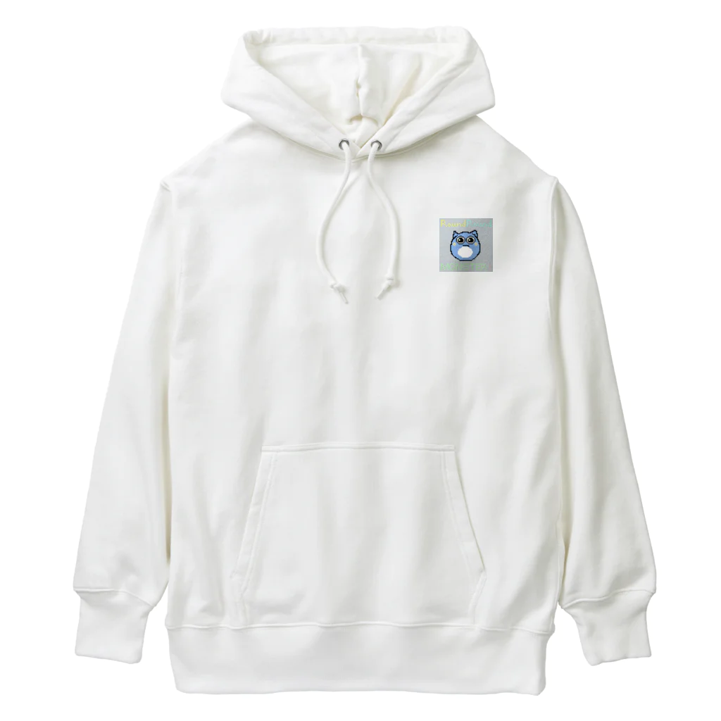 スペースアニマルズのラウンド・ラウンド・モンスター① Heavyweight Hoodie