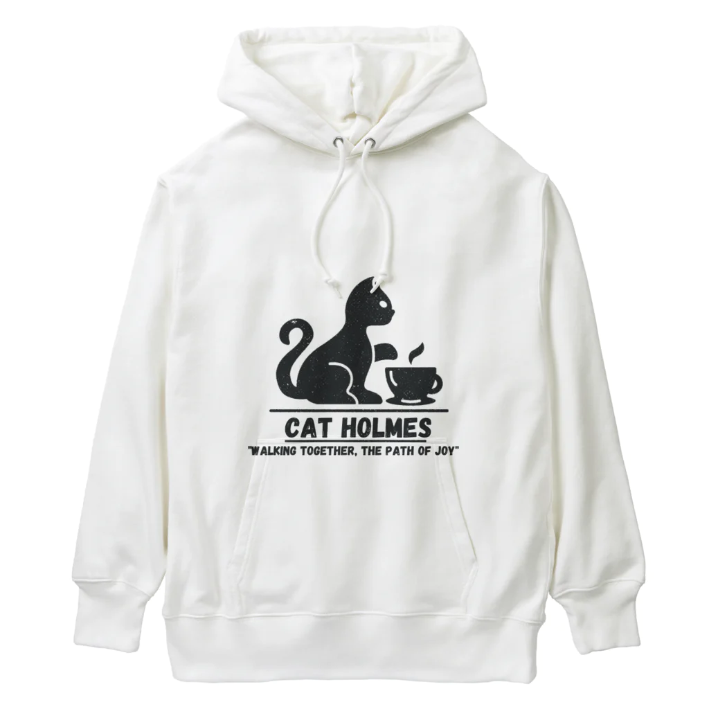  cat Holmesのdaily life at home Heavyweight Hoodie