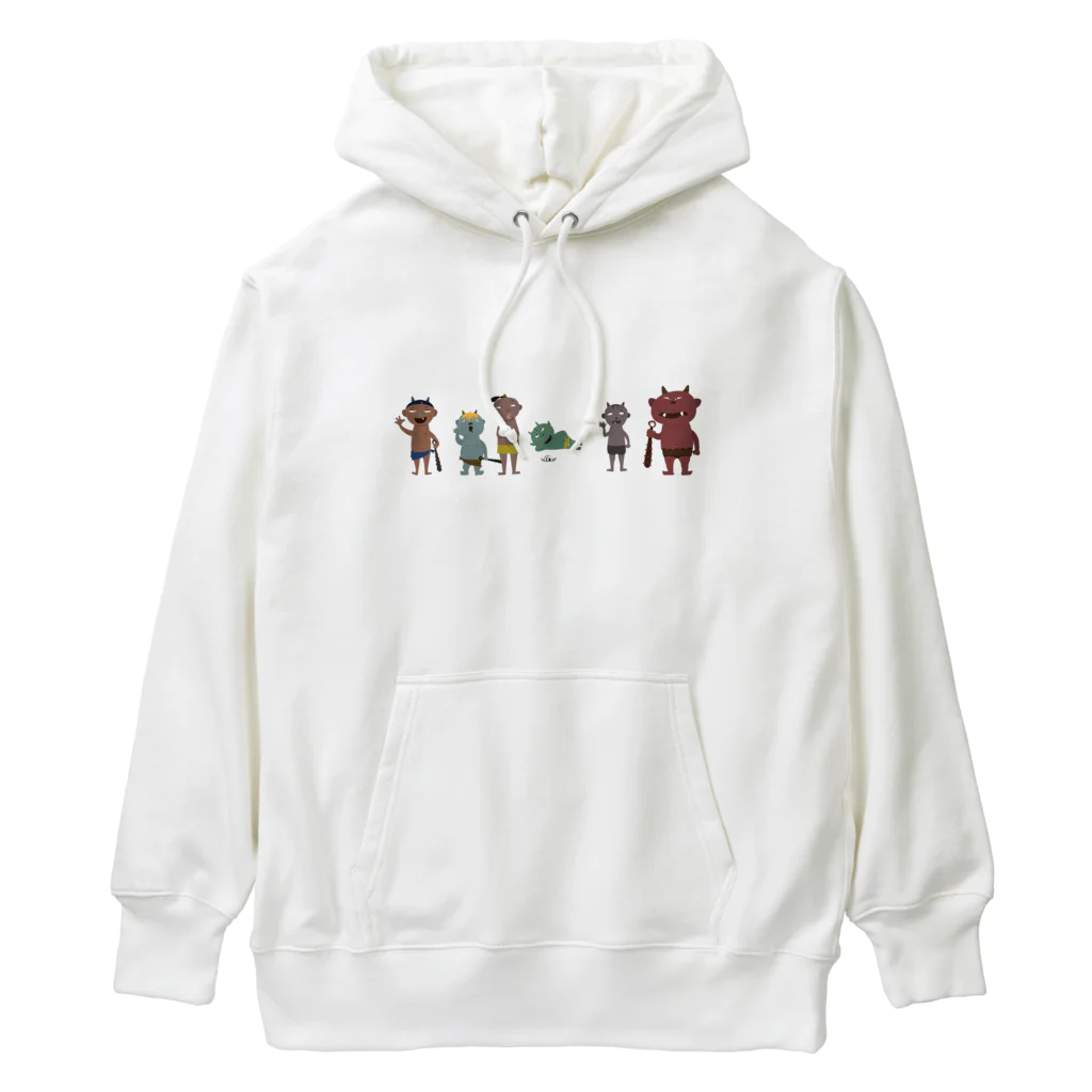 nachau7のこ鬼ら　のほほん3 Heavyweight Hoodie