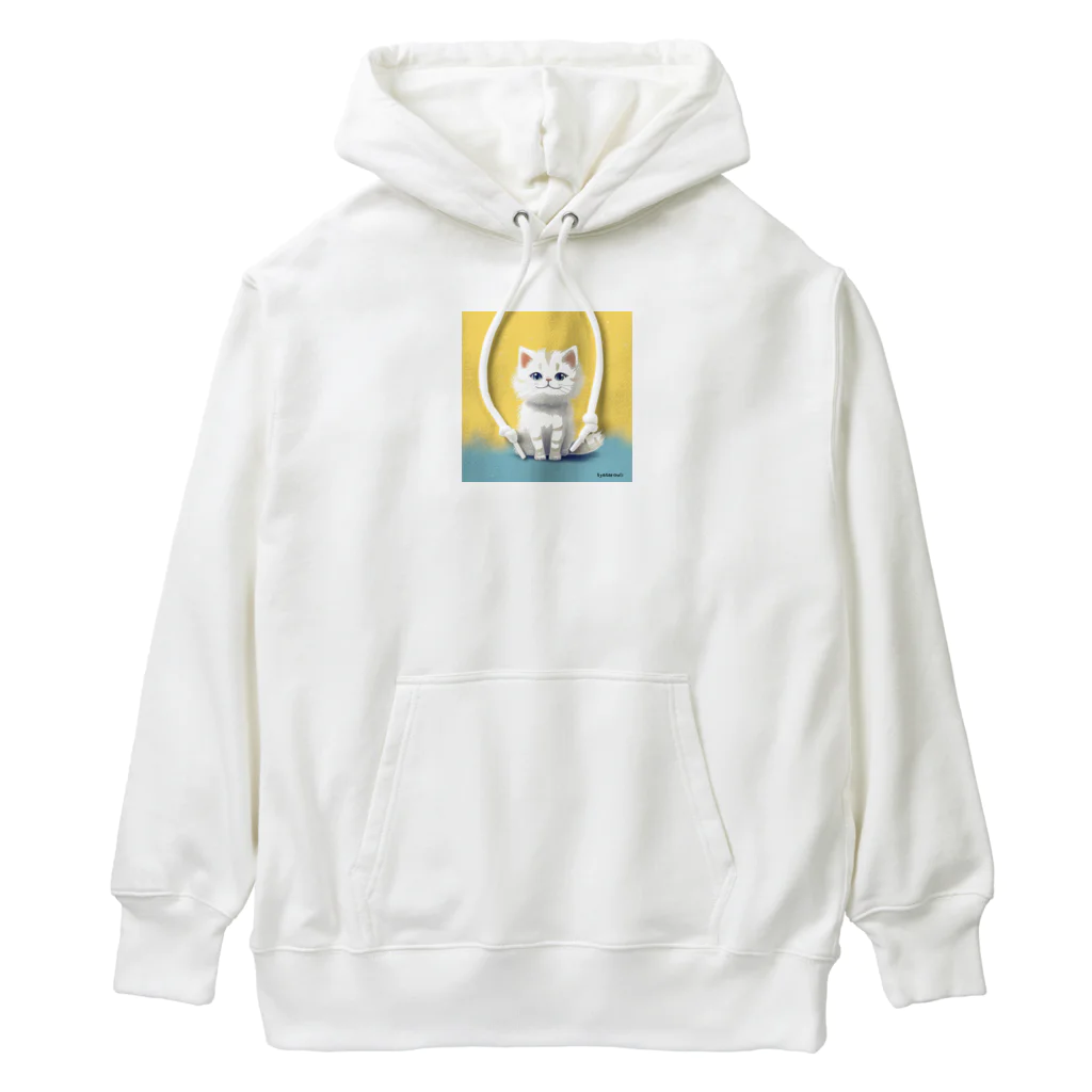 The Triplets Kkittensの三つ子ネコのレモ Heavyweight Hoodie