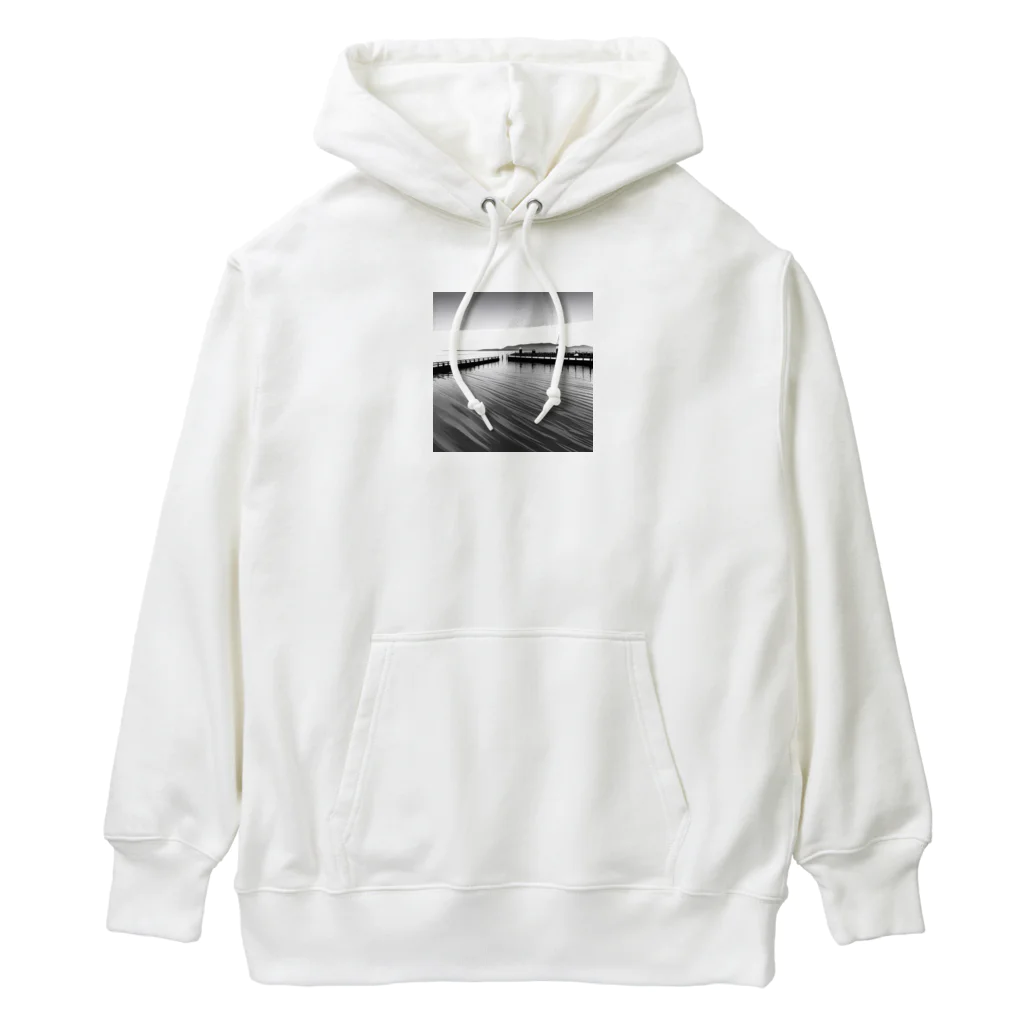 YoMiTの有名な観光スポットイメージ画像：チューリッヒ湖（スイス） Heavyweight Hoodie