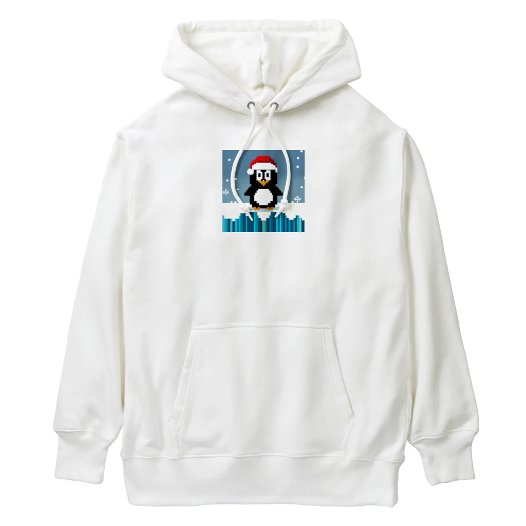 フリーダムのクリスマスの陽気なペンギン Heavyweight Hoodie