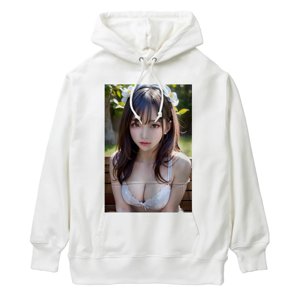 Ai-factoryのAi Dream 巨乳アジア人 Heavyweight Hoodie