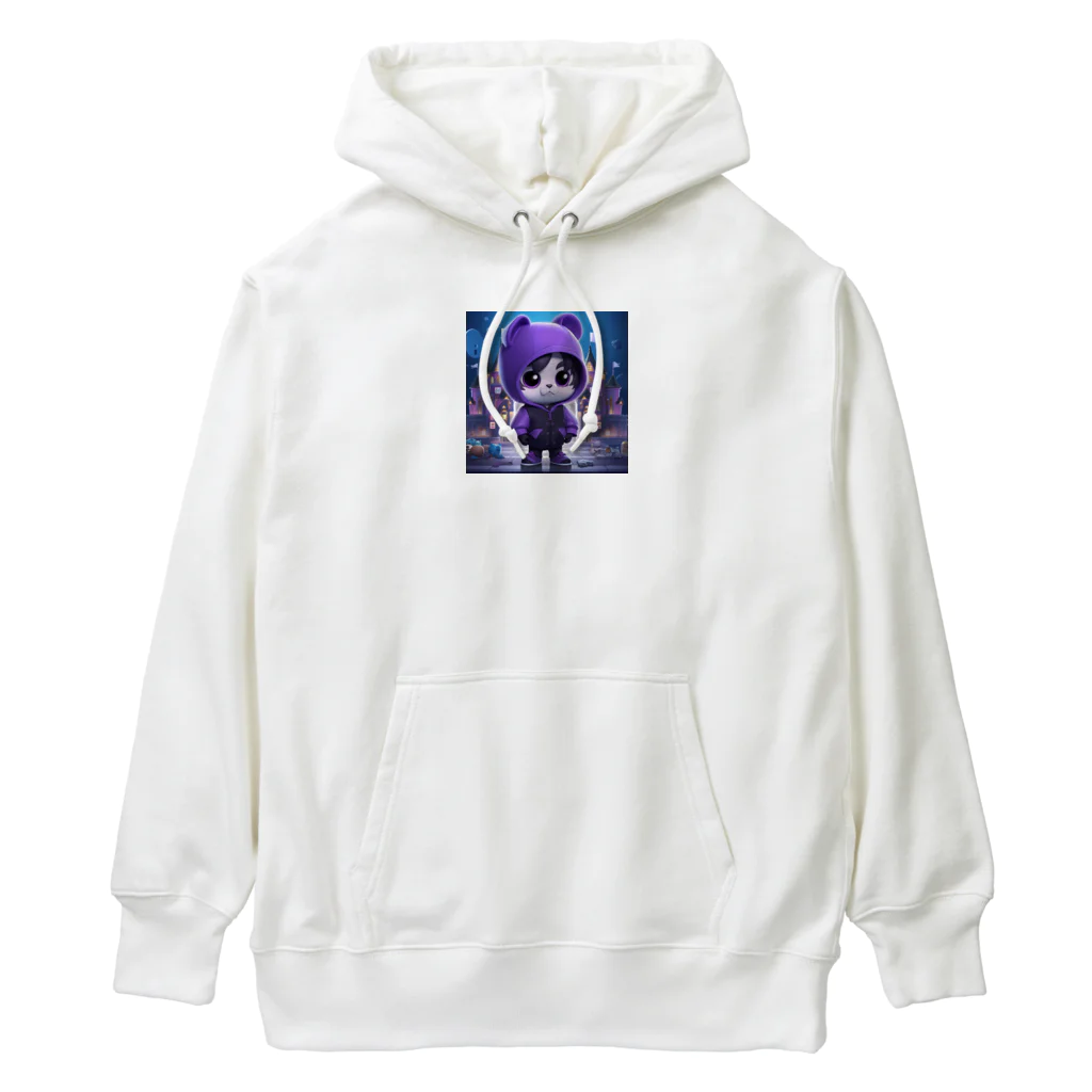 AIojisanのパンダのともくん Heavyweight Hoodie