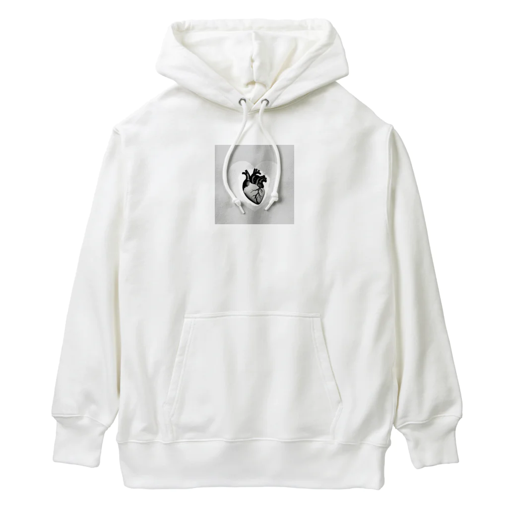 funny8の平和な心臓 Heavyweight Hoodie