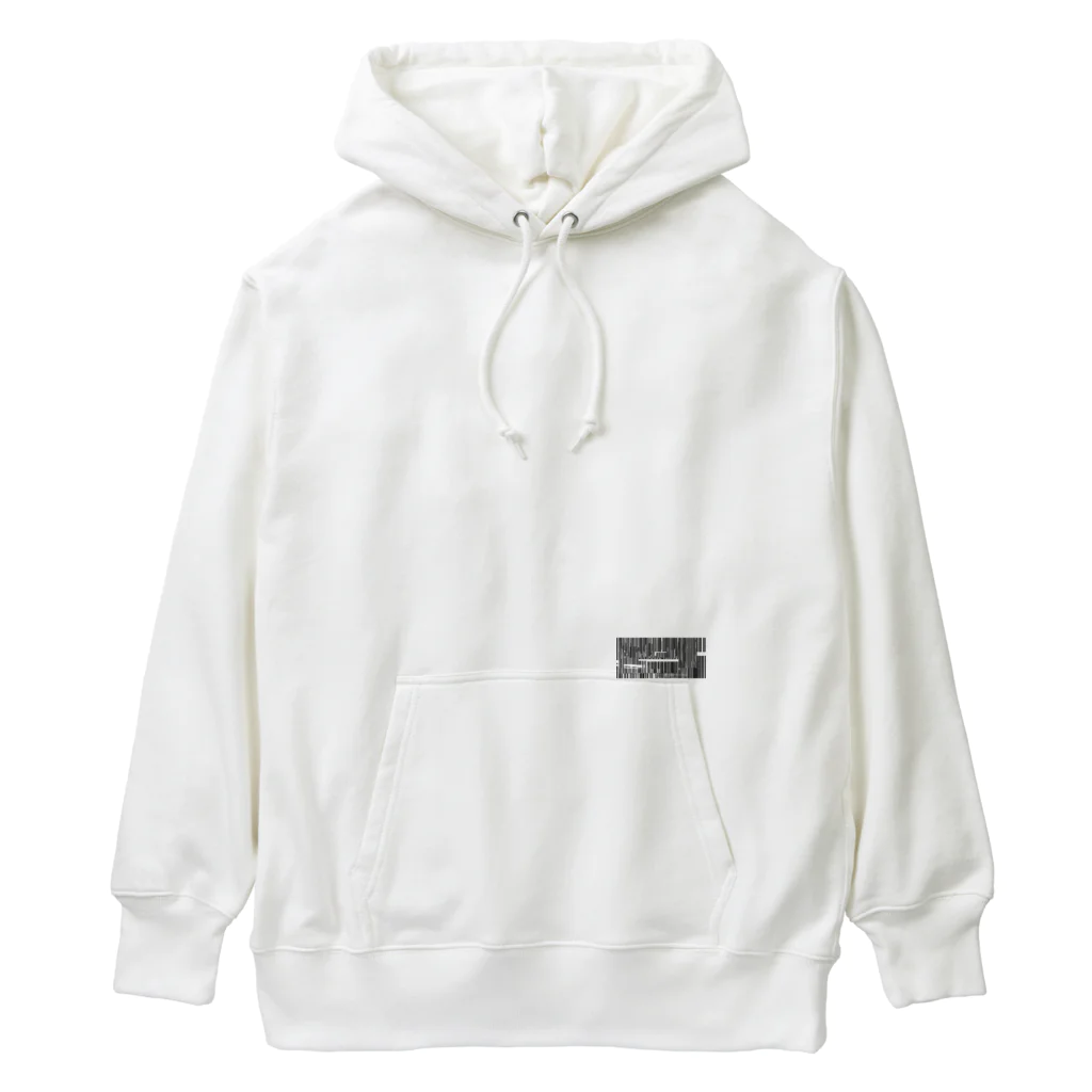 ジンファンタジスタのバーコード Heavyweight Hoodie