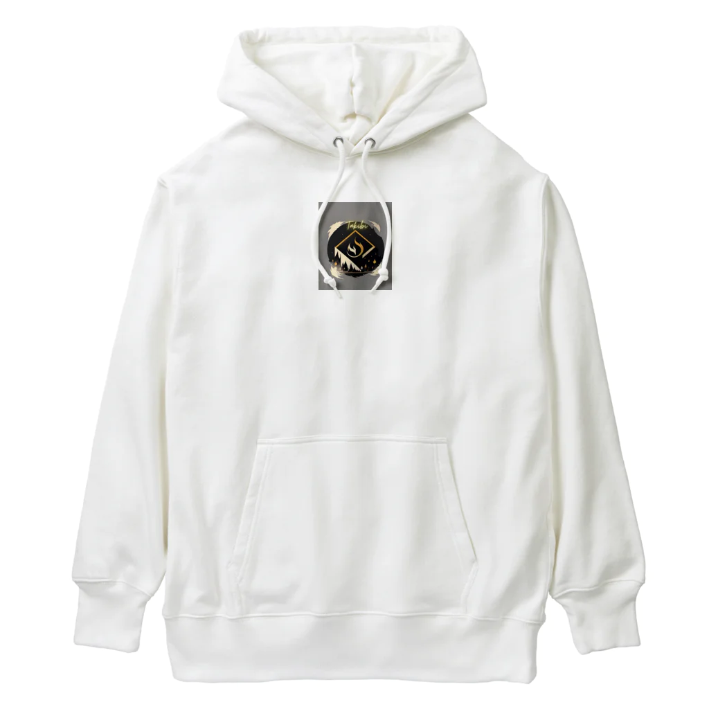 ルーム7Rのアウトドアシリーズ　焚き火Takibi Heavyweight Hoodie