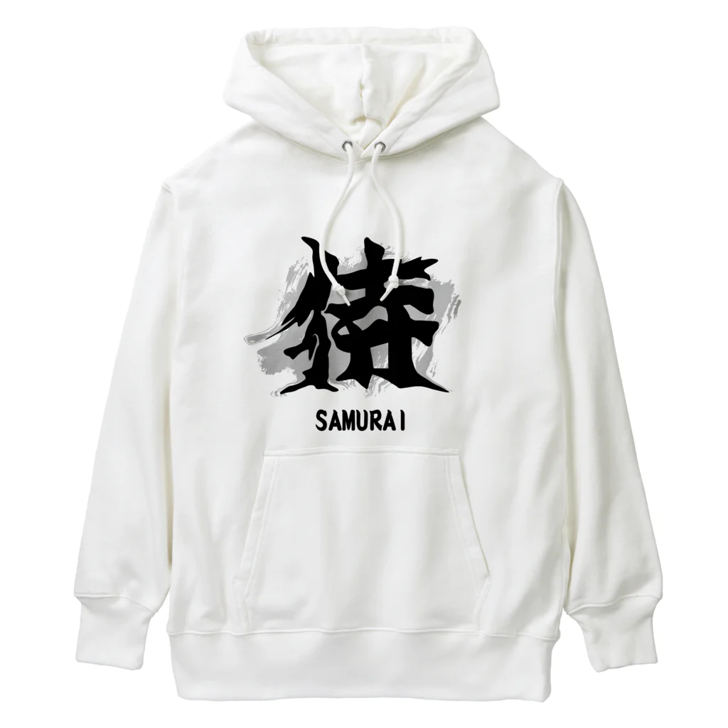 スタジオ・ロングワンのアメリカで着る侍Ｔシャツ！samurai original illustration fashion  Heavyweight Hoodie