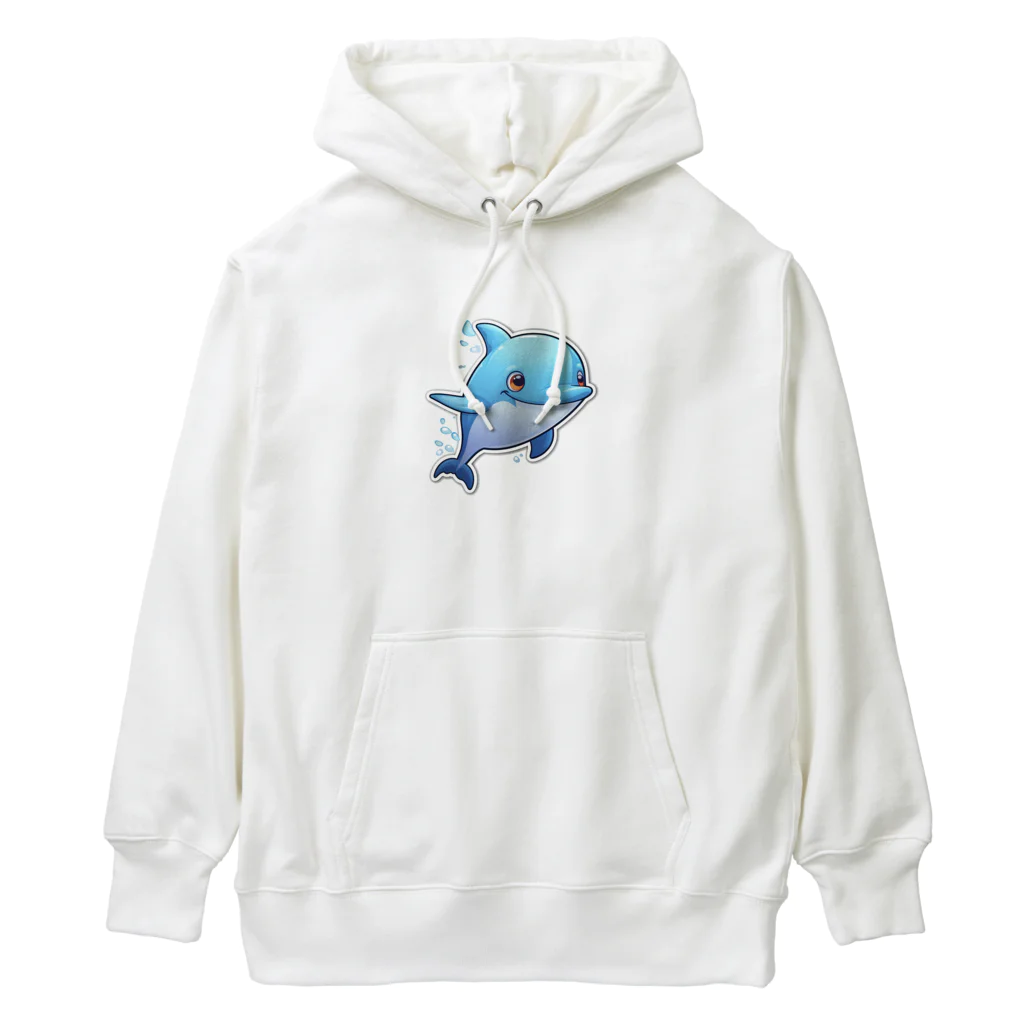 ワクワクセレブレイトのイルカくん Heavyweight Hoodie