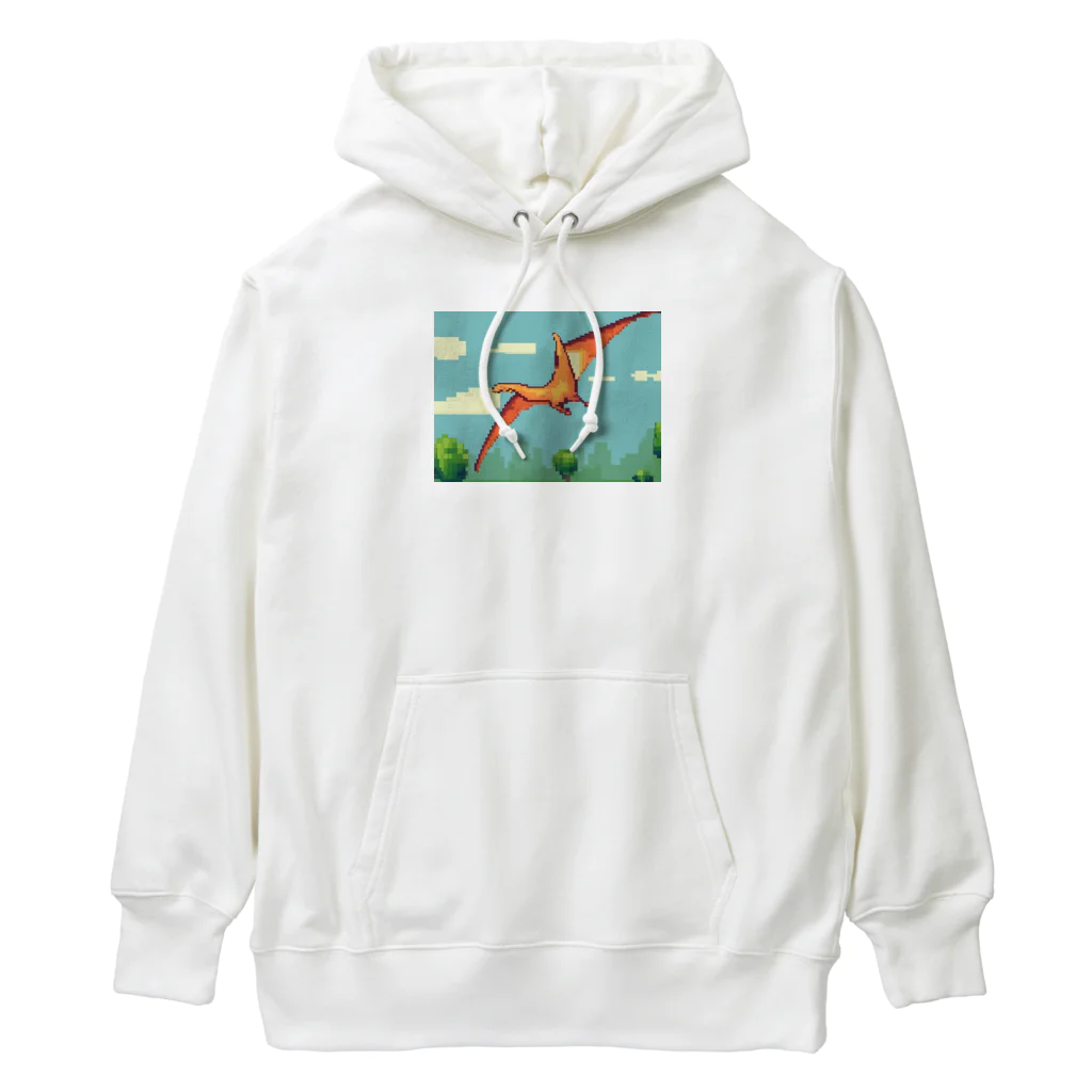 iikyanの恐竜⑦ Heavyweight Hoodie