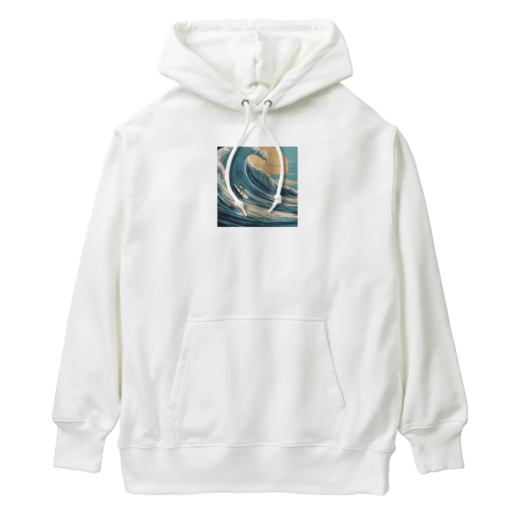 takotakoのクラシックサーフィン Heavyweight Hoodie