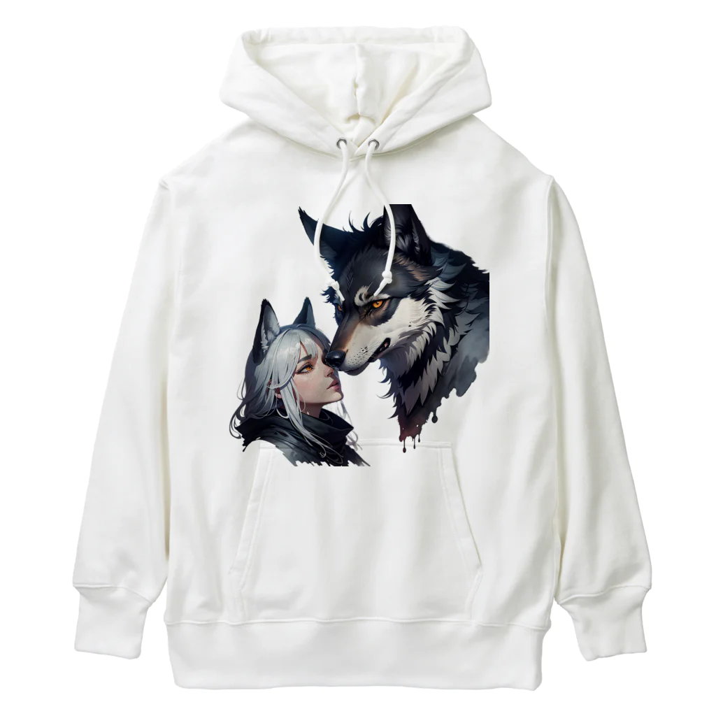 yu_uyふろんてぃあの絆 Heavyweight Hoodie