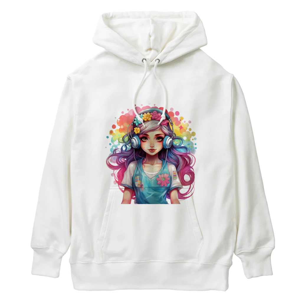 奏桃服店のカラフルメロディ Heavyweight Hoodie