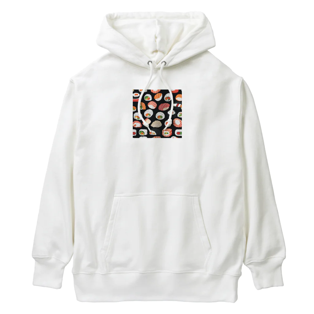 まろのお寿司マニア Heavyweight Hoodie