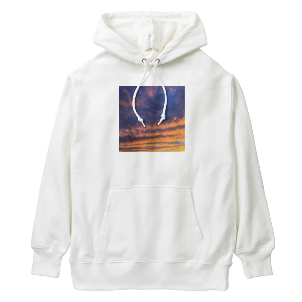 しし座の方角の秋の空 Heavyweight Hoodie