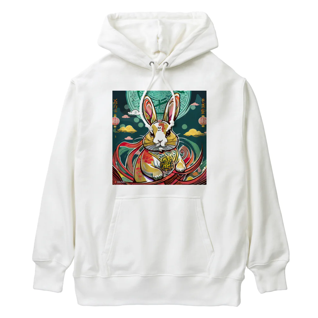 monogrmの中華風うさぎ Heavyweight Hoodie