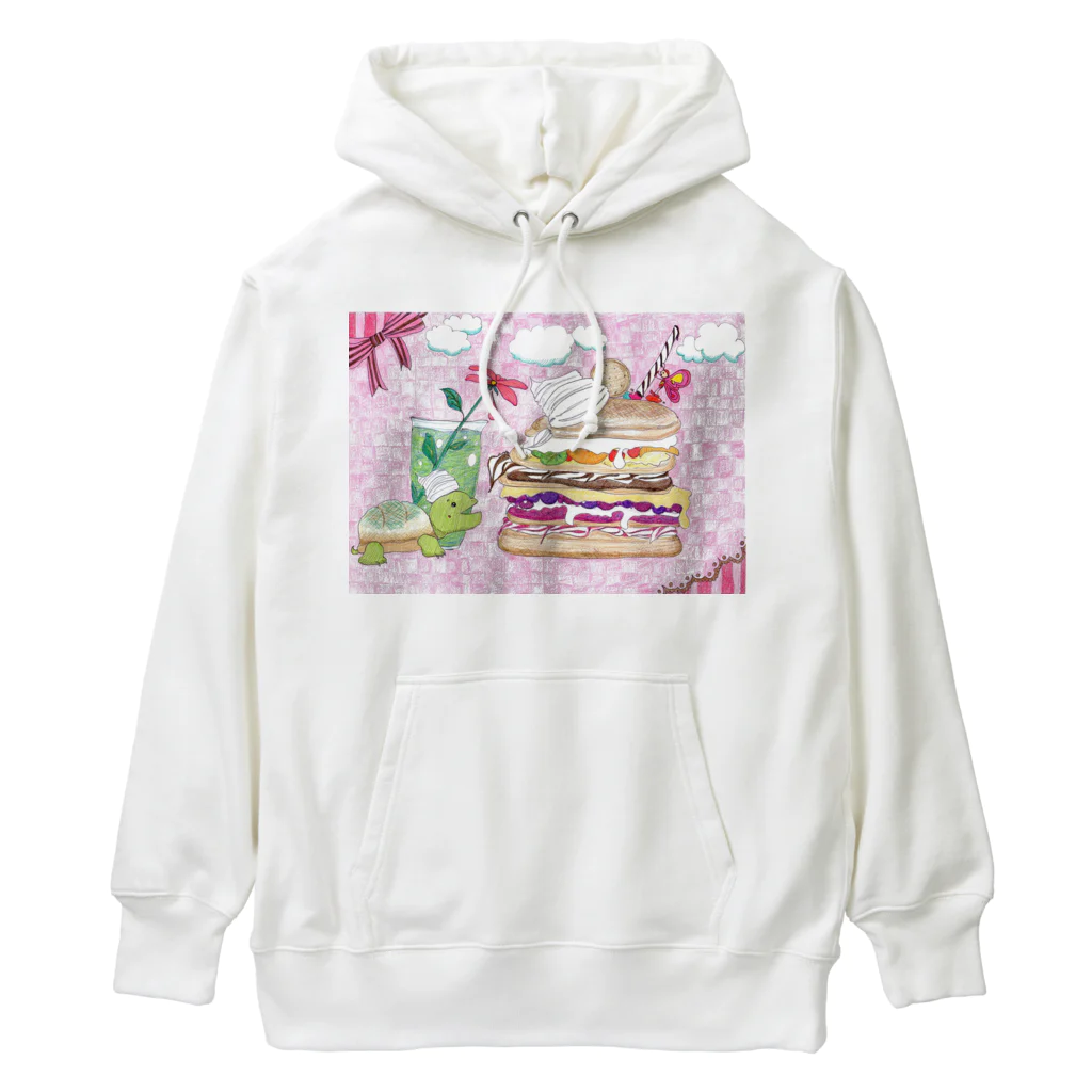 つぎのかめろんぱんけーき Heavyweight Hoodie