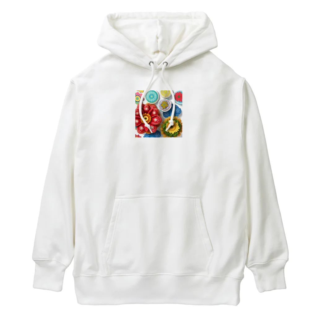 屋台 CLINICのフラワー3D風 Heavyweight Hoodie