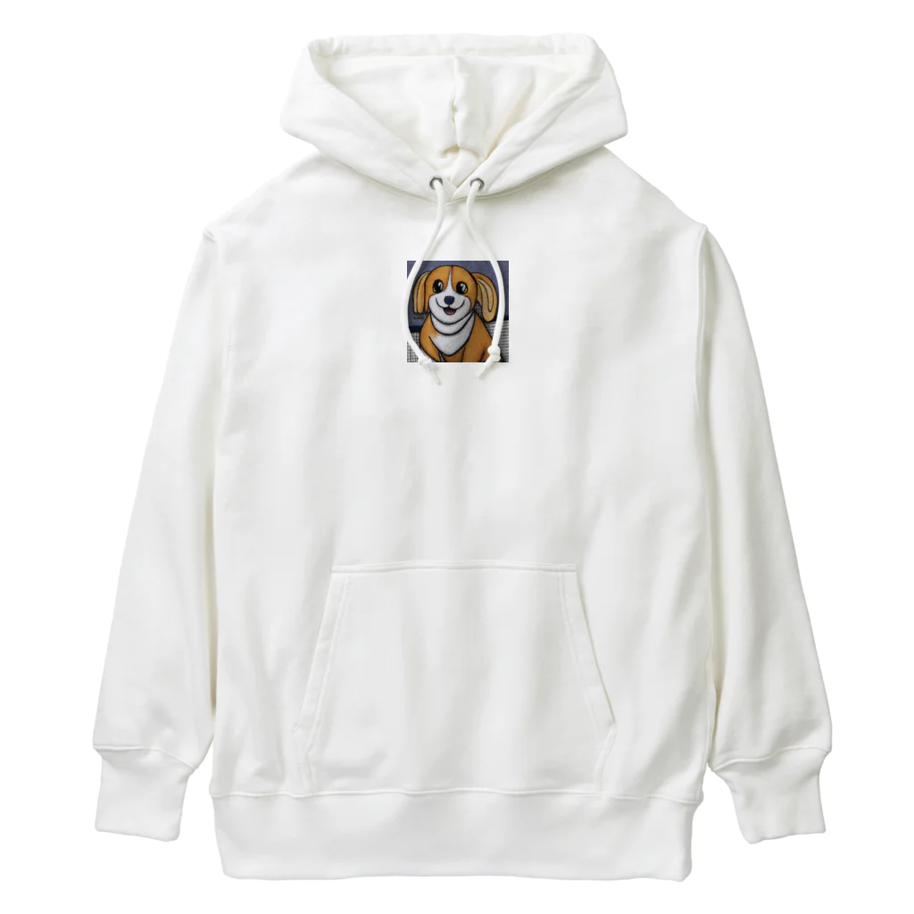 hamusutaroの犬 Heavyweight Hoodie