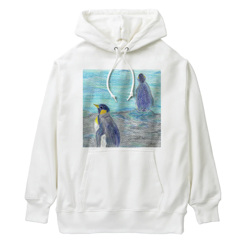 つぎのラピス島ペンギン Heavyweight Hoodie