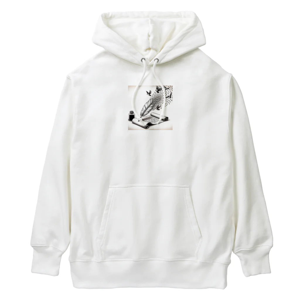 ko-horizodonのこぼれるアイデア Heavyweight Hoodie