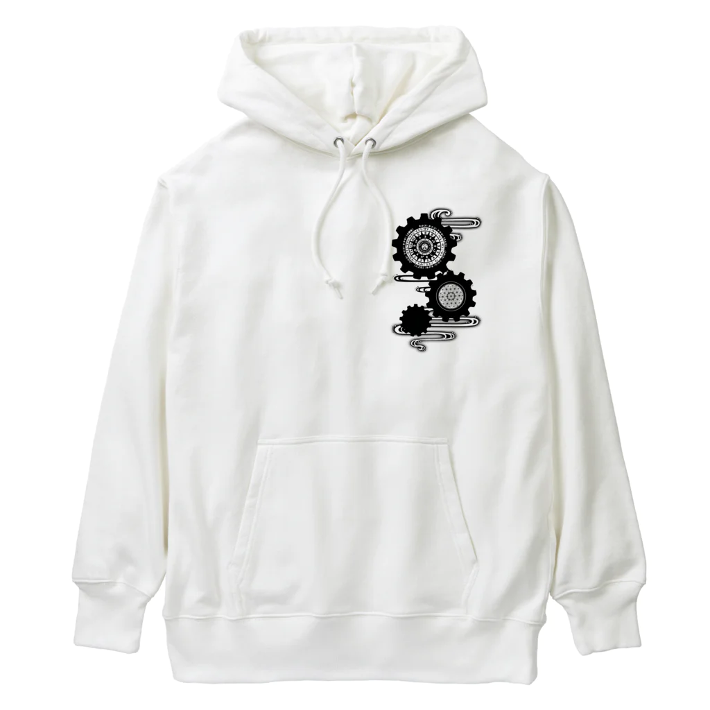 綾錦工房 りこりすの調弦盤【朧月】 Heavyweight Hoodie