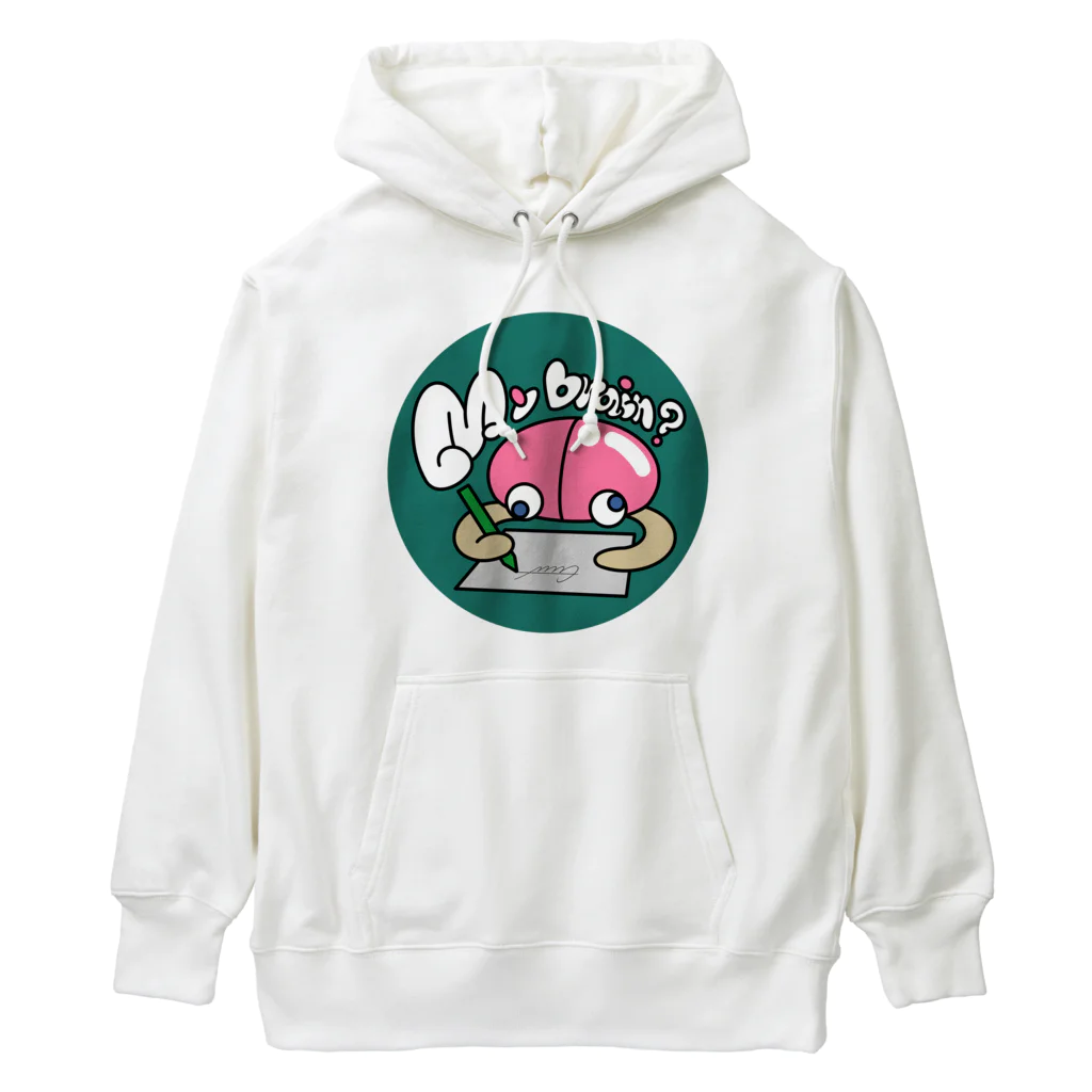 Cute's Making 需要と供給のMybrain大脳くん　グッズ Heavyweight Hoodie