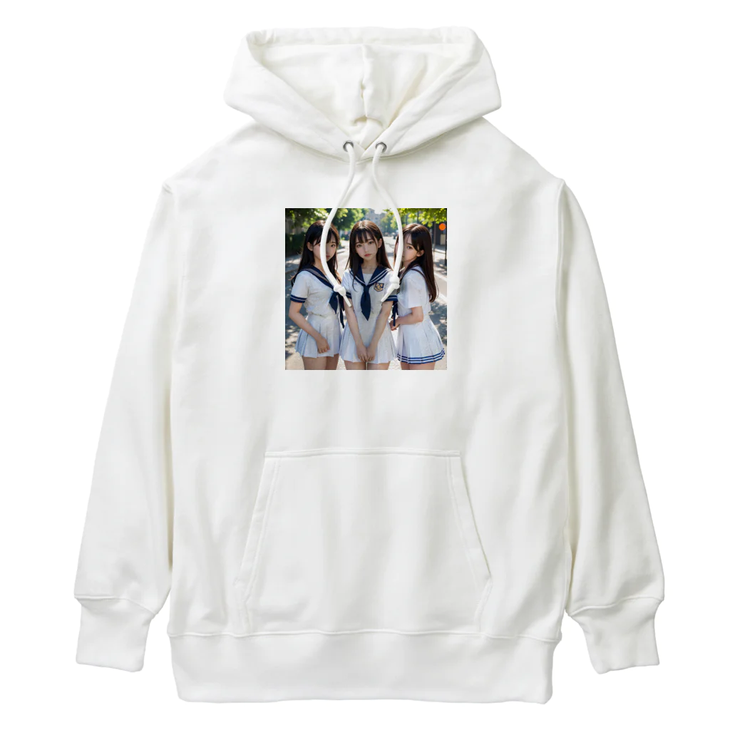 awunのAI美女　 Heavyweight Hoodie