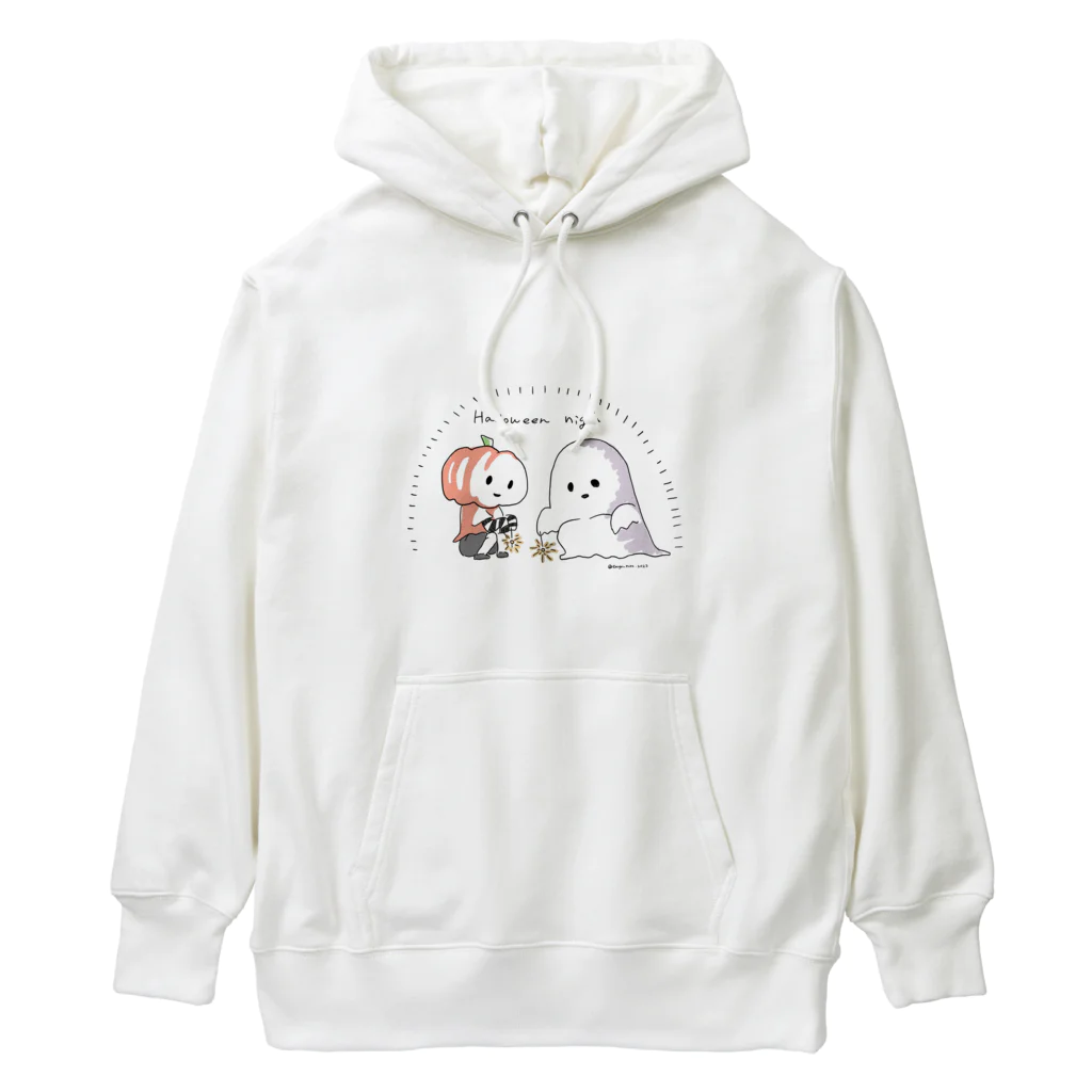 ゆるい子供とハロウィンのお店のハロウィンの夏 Heavyweight Hoodie