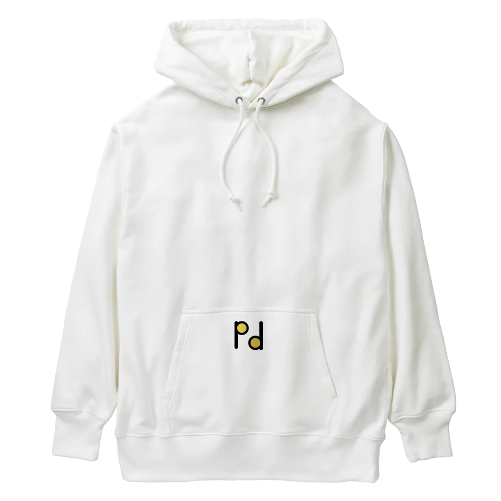 ピラミッディングデザインのｐとｄ Heavyweight Hoodie