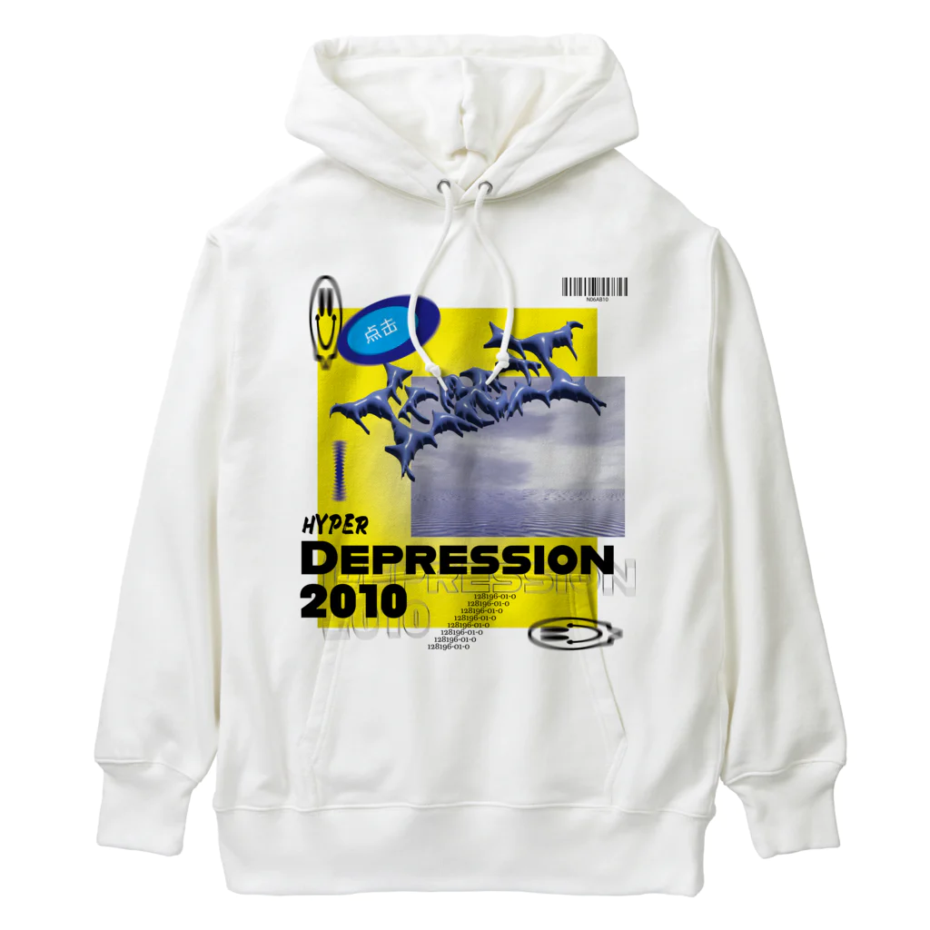 メンバーズカード服部のHYPER DEPRESSION 2010 ヘビーウェイトパーカー