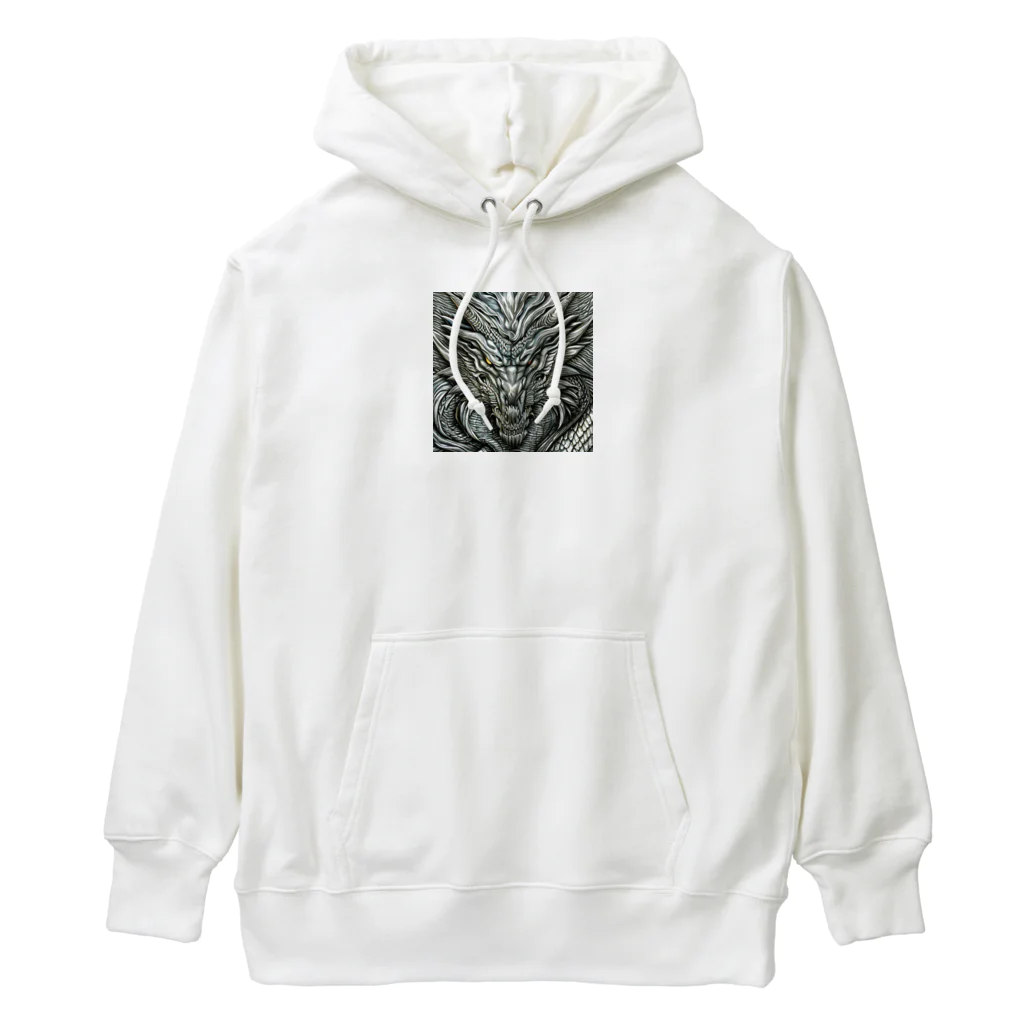 ５６アイテムズの銀龍 Heavyweight Hoodie