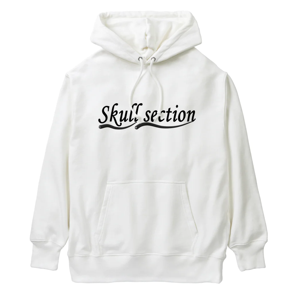 Skull sectionのSkull sectionのロゴ ヘビーウェイトパーカー