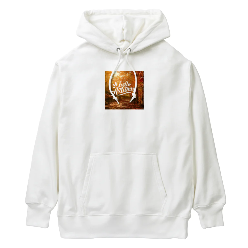 KSK SHOPのHELLO AUTUMN Heavyweight Hoodie