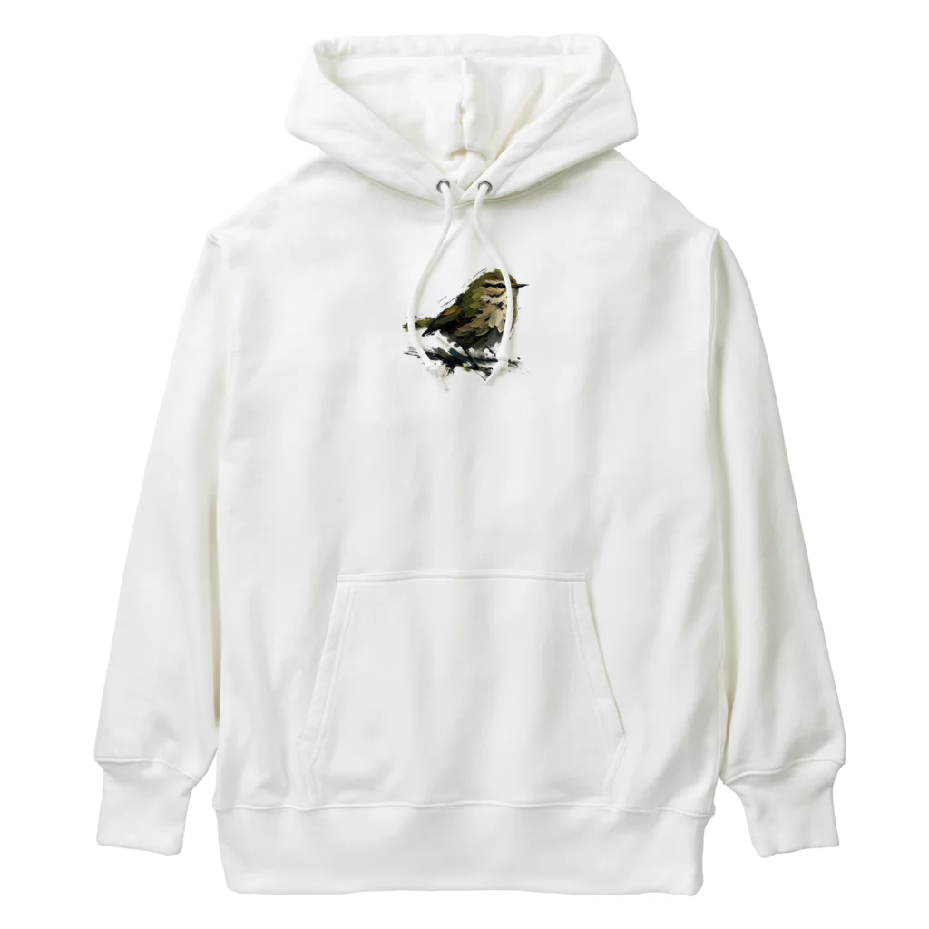 LotusLeafLoomのうぐいす荒め Heavyweight Hoodie