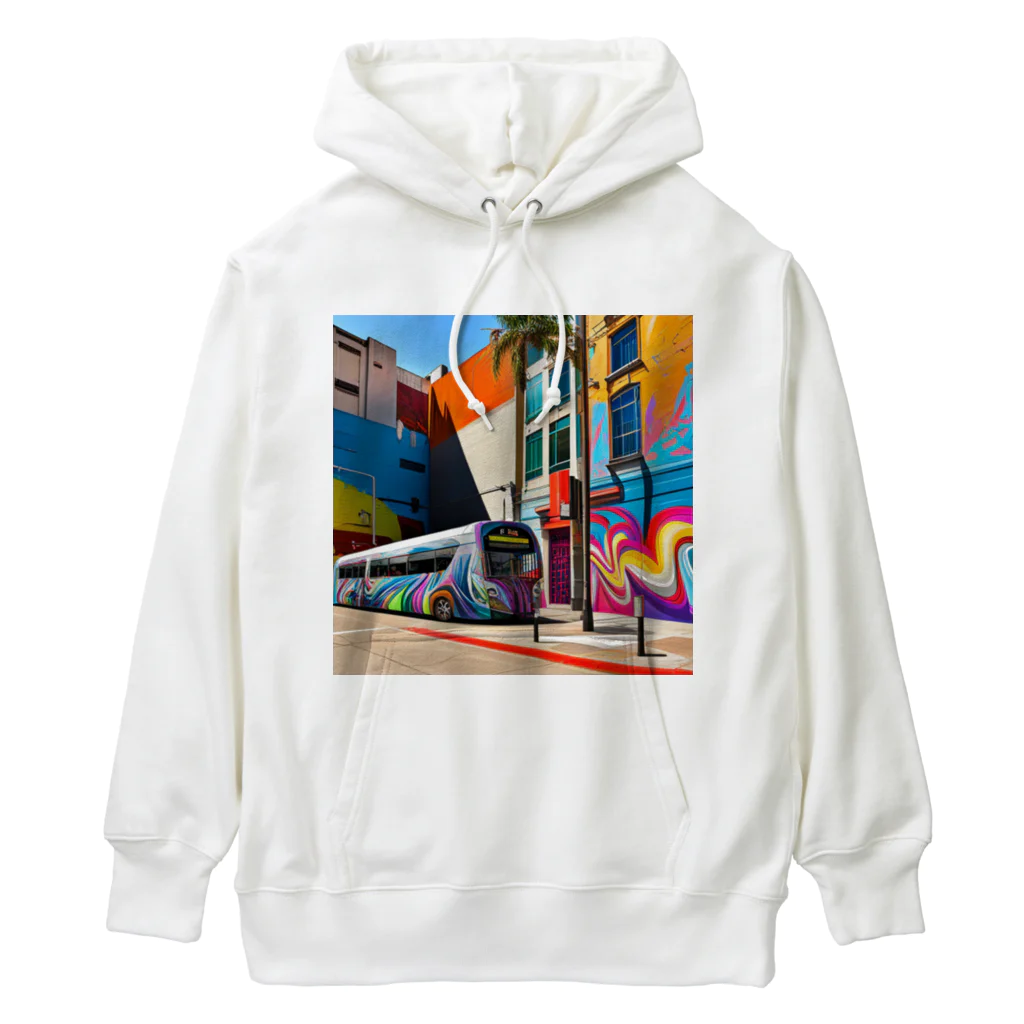 Masaseki01のアートシティ Heavyweight Hoodie