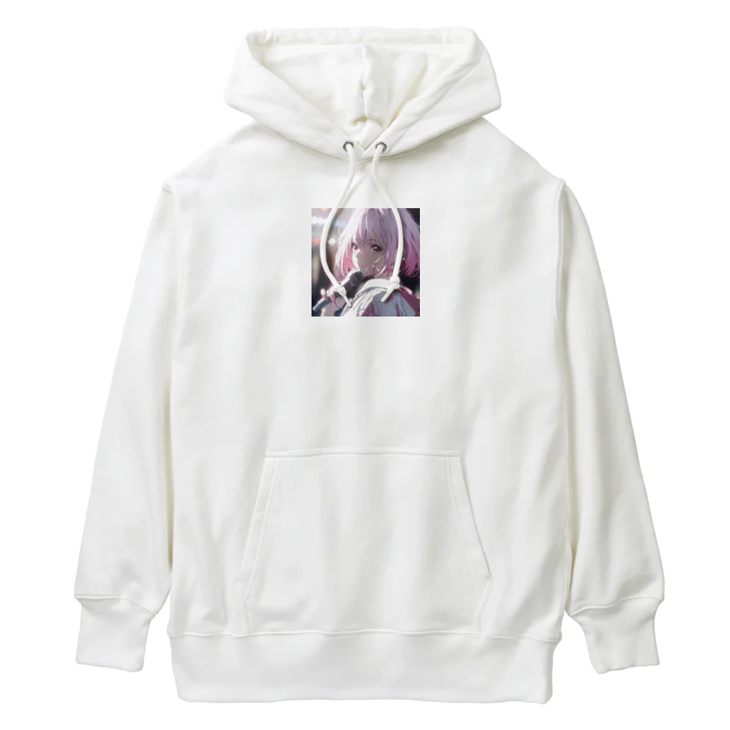 ぶーたんのステージ上の歌姫の輝き Heavyweight Hoodie