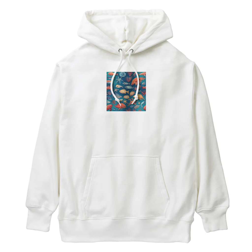 tmdayoの海洋生物 Heavyweight Hoodie