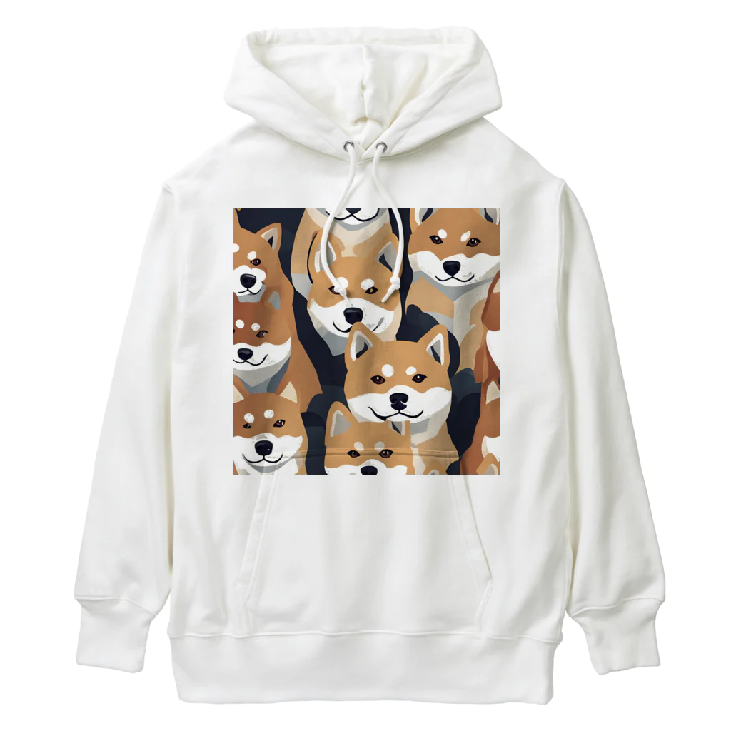 pinetreeの柴犬 マルチ Heavyweight Hoodie