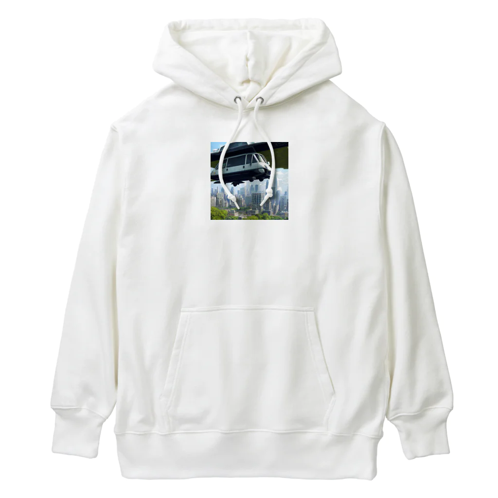 白銀屋の輝かしい未来都市 Heavyweight Hoodie