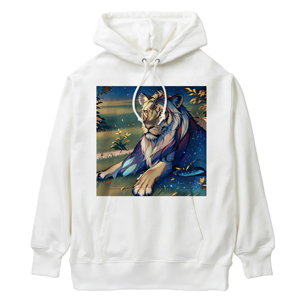 MATORAMIのライオン Heavyweight Hoodie