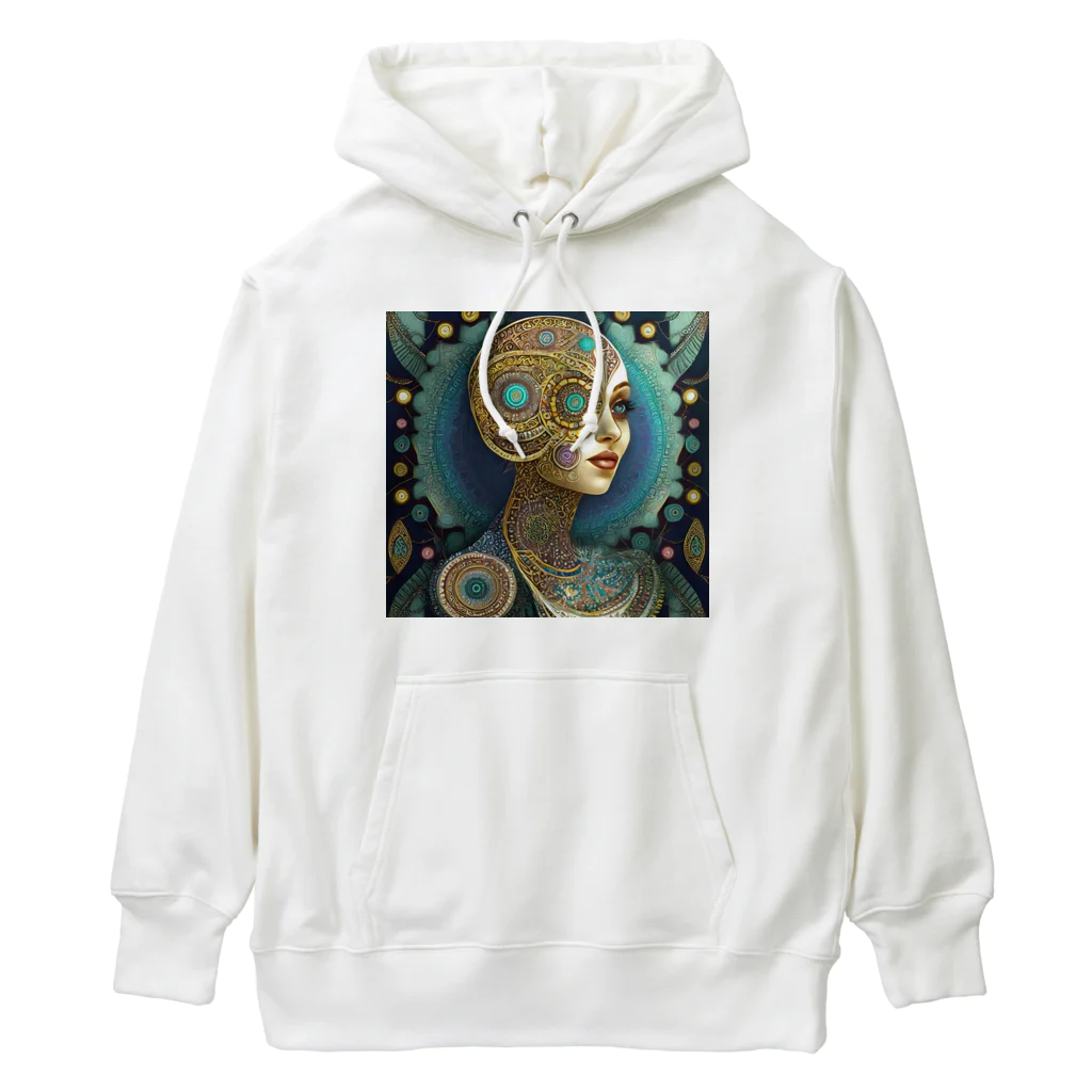 しゅ～とshopのおしゃれアルゴリズム女神 Heavyweight Hoodie