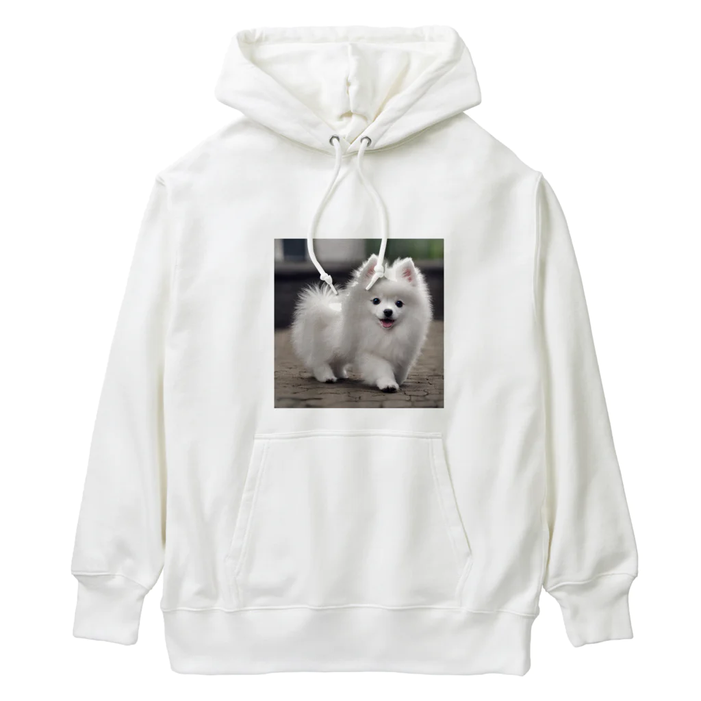 Eggkimiのスピッツの蓮くん Heavyweight Hoodie