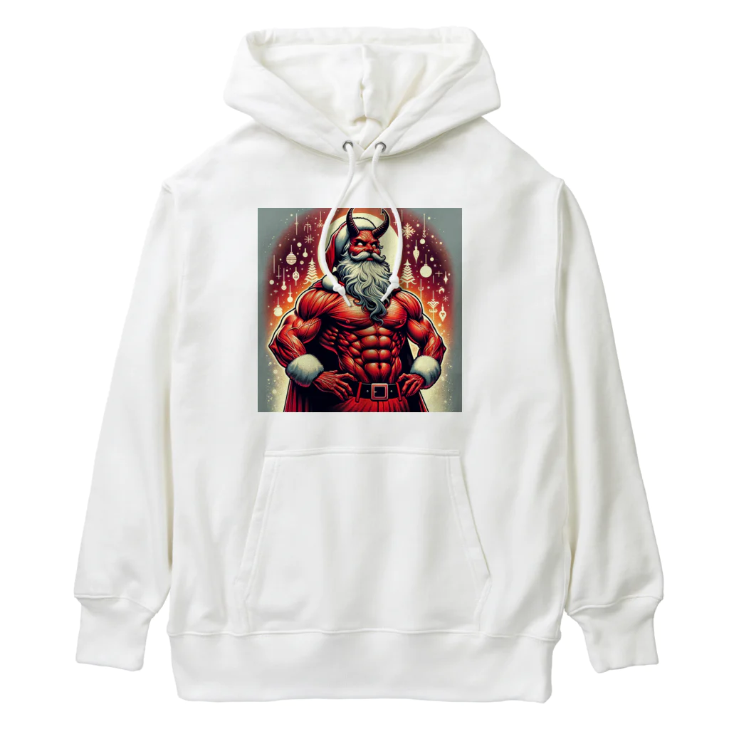 Akahito@AIイラストショップのサタン・サンタ Heavyweight Hoodie