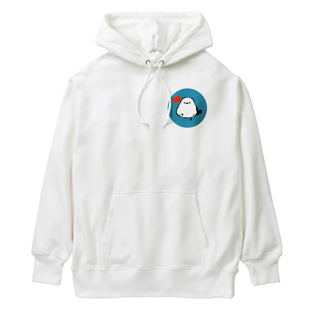 えあーずの可愛いシマエナガちゃん Heavyweight Hoodie